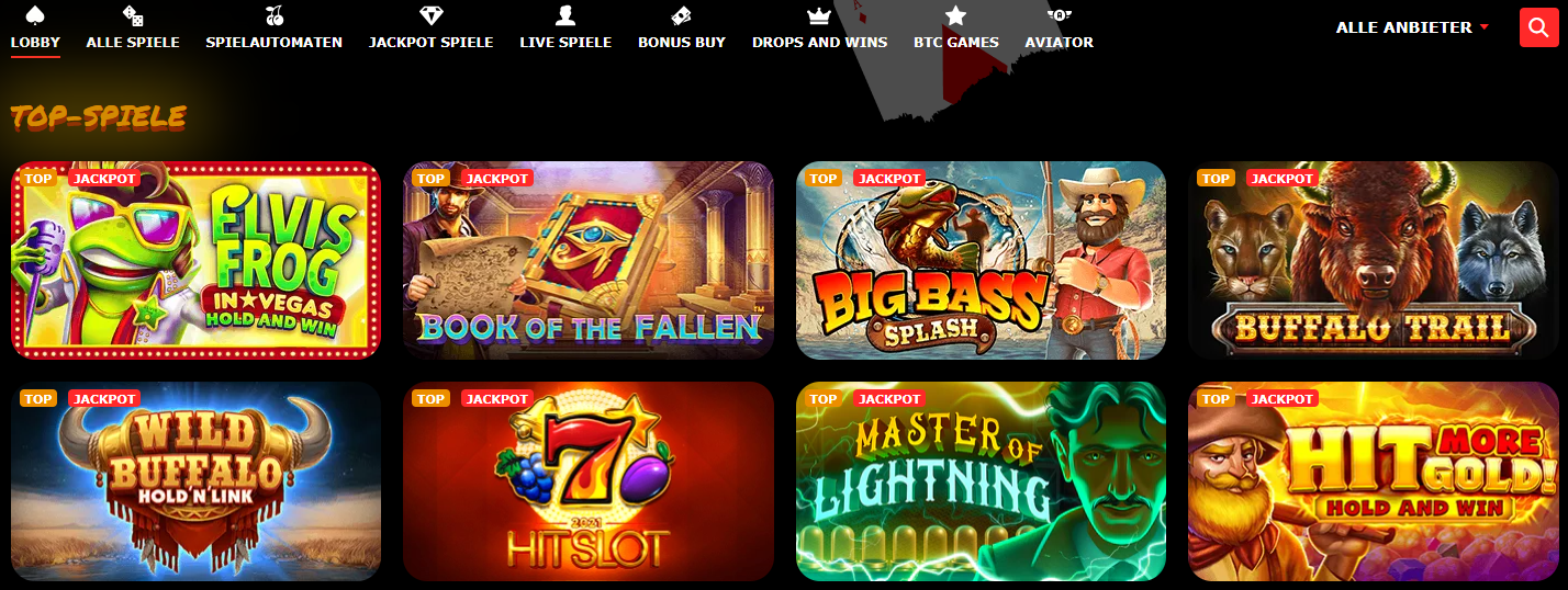 Spielen Sie beliebte Slots nur in von Experten geprüften Online-Casino Arlekin in Deutschland!