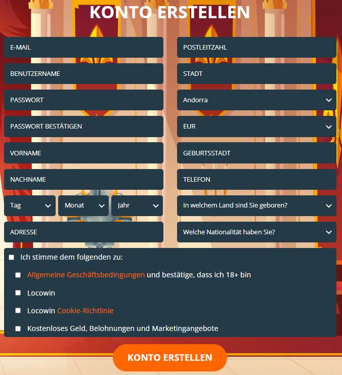 Spielen Sie Spielautomaten und alle anderen Spiele in Österreichs besten Casino Locowin.