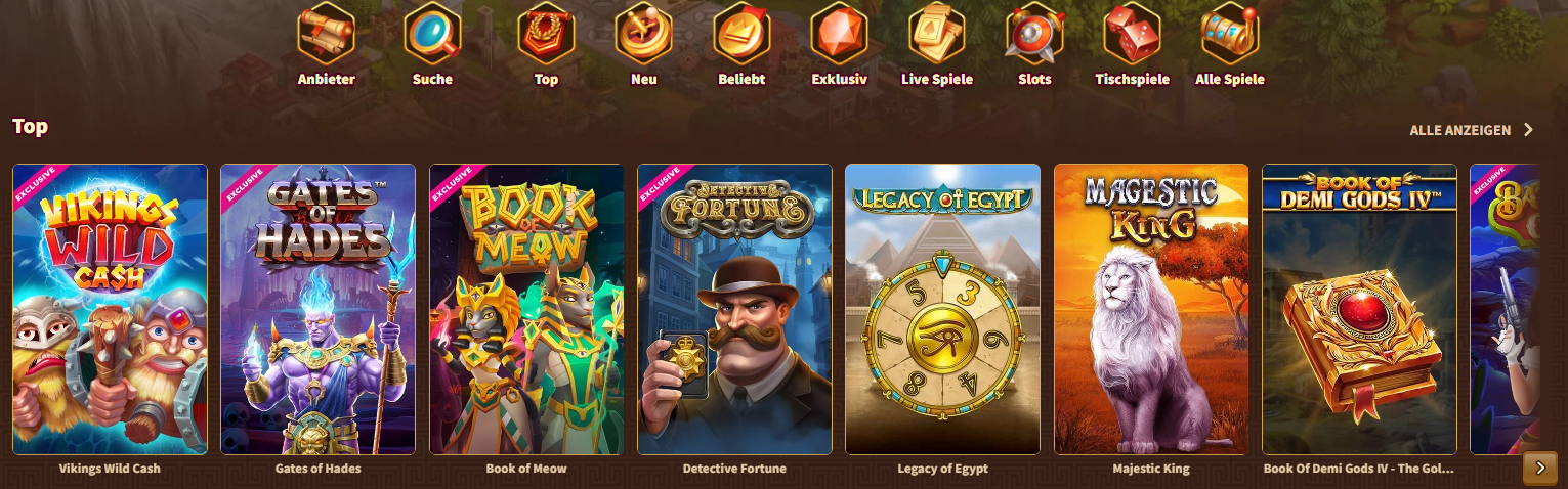 Spielen Sie in den besten Online-Casino My Empire in Deutschland um echtes Geld!