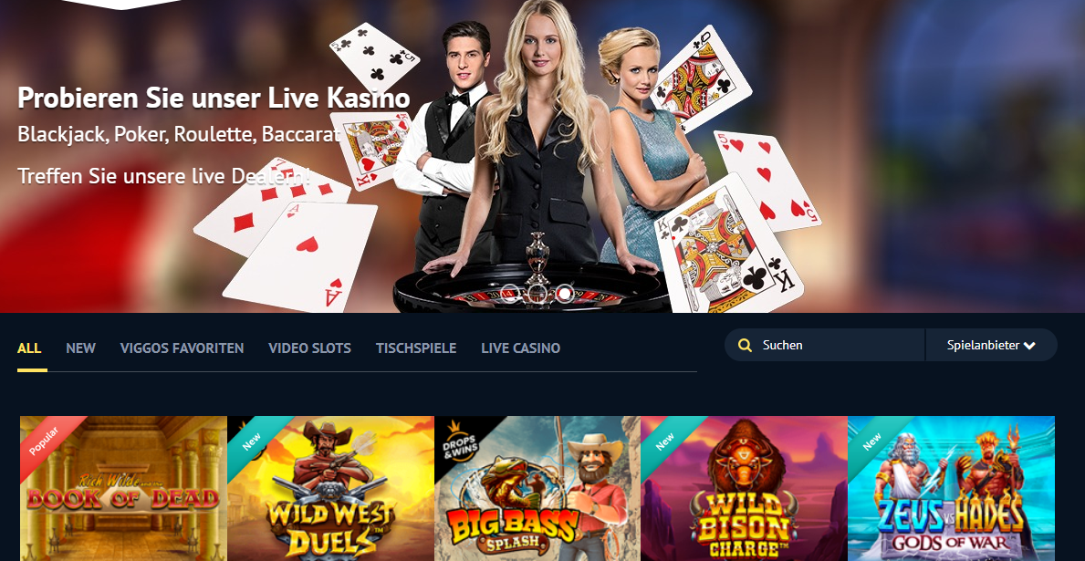 Spielen Sie beliebte Slots nur in einem von Experten geprüften Online-Casino Viggoslots in Österreich!