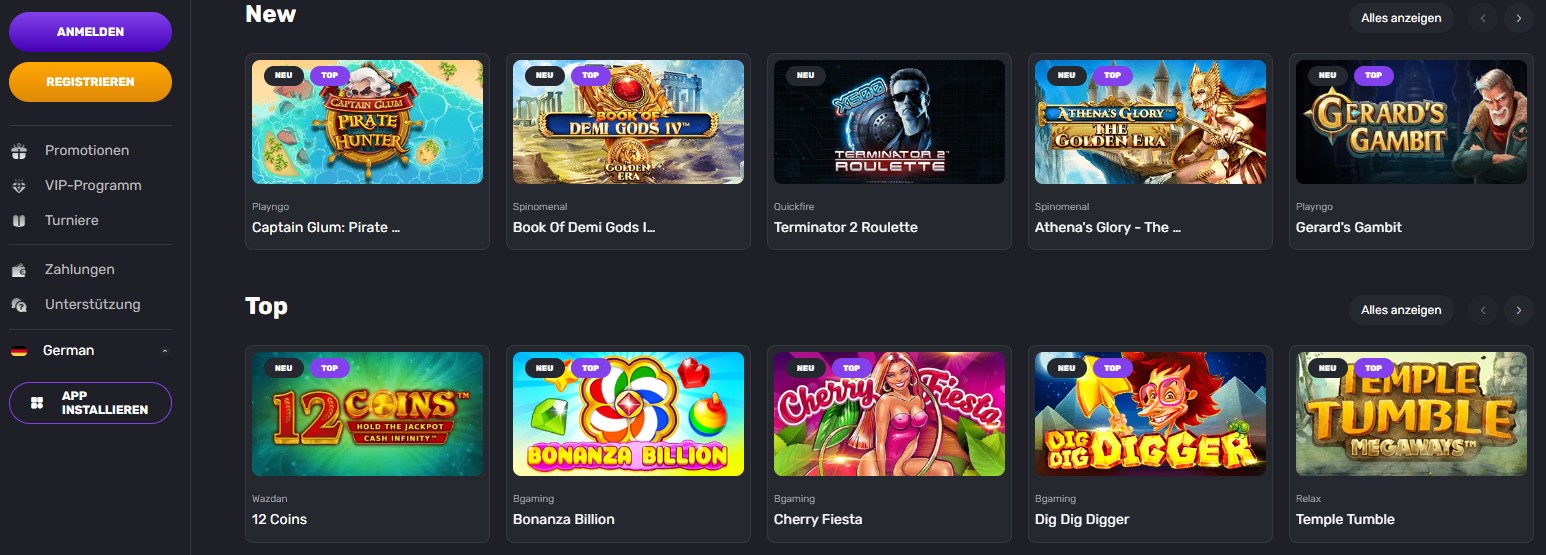 Weitere Informationen auf dieser Seite des offiziellen Österreich Casino Voodoo!