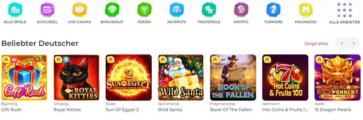 Spielen Sie beliebte Slots nur in von Experten geprüften Online-Casino YOJU in Deutschland!